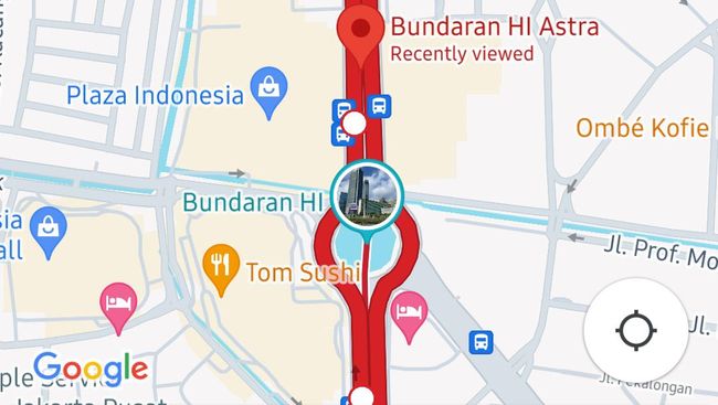 Cara Lacak Lokasi dan Jadwal Bus TransJakarta di Google Maps