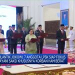 Video: Jokowi Resmi Lantik 7 Anggota LPSK Periode 2024-2029